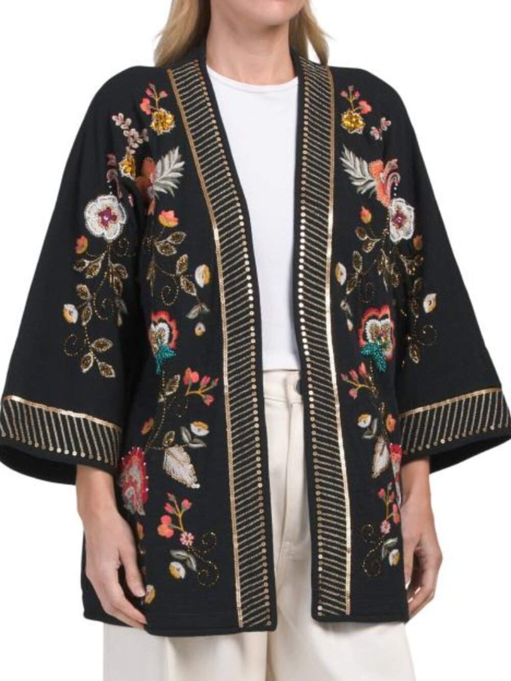 JOHNNY WAS Biya Short Lowri Kimono
